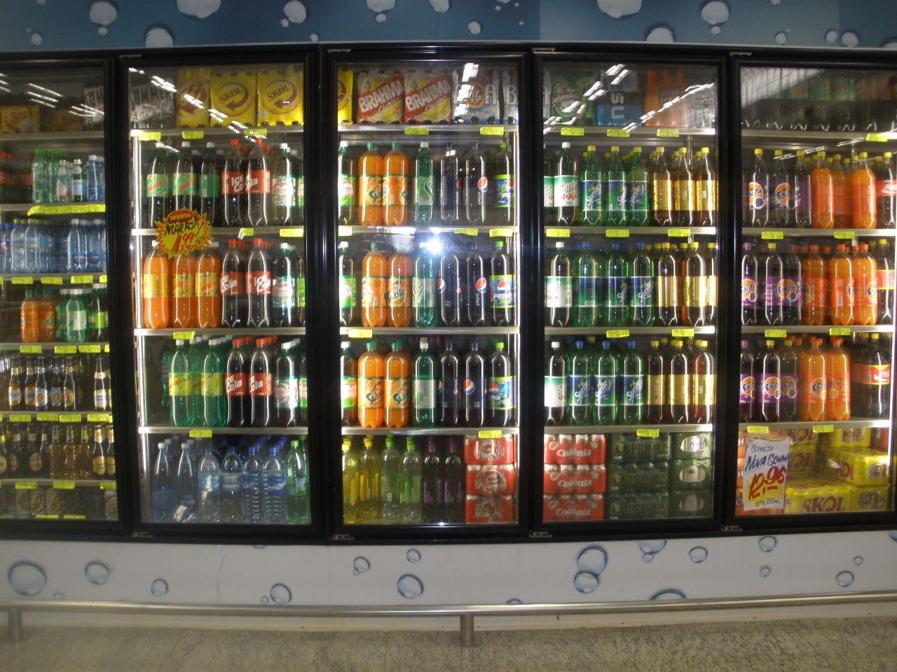 Prateleira inox para bebidas eukink